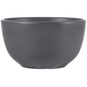 "Libbey DRI-10-G 5 1/2"" Round Driftstone Bowl w/ 26 oz Capacity - Porcelain, Granite, Gray"