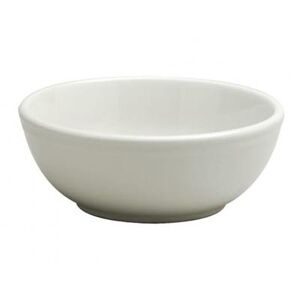 Oneida F9010000731 12 oz Round Buffalo Nappie Bowl - Porcelain, Cream White