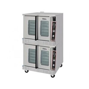 Garland MCO-ES-20-S Master Double Full Size Electric Commercial Convection Oven - 20.8 kW, 240v/1ph, Master 200 Solid State Controls, Stainless Steel