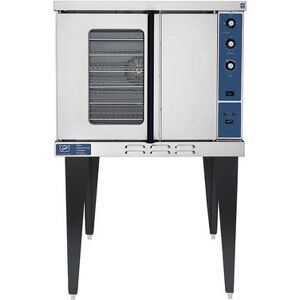 Duke 613-E1XX Single Full Size Electric Commercial Convection Oven - 10.0 kW, 240v/3ph, 6 Racks, Stainless Steel