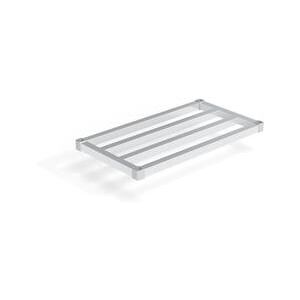 "New Age 2036HD H.D. Series Aluminum Tubular Shelf - 36""W x 20""D, Silver"