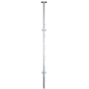 "New Age 97753 84"" Left Upright for Wall Mount Cantilever, Aluminum"