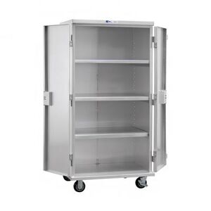 "New Age 99551 37 1/4"" Mobile Security Cage, 26""D, Silver"