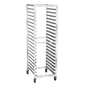 "Lakeside 163 21""W 41 Sheet Pan Rack w/ 1 7/16"" Bottom Load Slides, Stainless Steel"