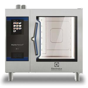 Electrolux Professional 219750 SkyLine PremiumS Full Size Combi Oven, Boiler Based, 208v/3ph, Stainless Steel
