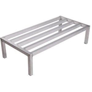 "Winholt DASQ-3-820 36"" Stationary Dunnage Rack w/ 2100 lb Capacity, Aluminum"