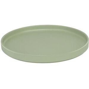 "Cal-Mil 22026-10-107 10 1/4"" Round Melamine Hudson Plate - Matcha, Green"