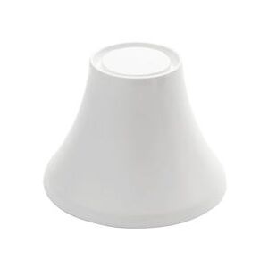 "American Metalcraft LFTW65 6 1/2"" Round Pedestal - 4 7/8""H, Melamine, White"