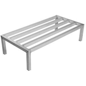 "Winholt DASQ-4-820 48"" Stationary Dunnage Rack w/ 1800 lb Capacity, Aluminum"