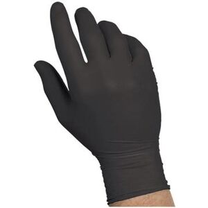 Handgards 304340283 Examgards Nitrile Exam Gloves - Powder Free, Black, Large, Nitrile, Black