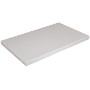 "American Tables & Seating ATR3045-PW 30"" x 45"" Rectangular Resin Table Top, Pure White, 2 in"