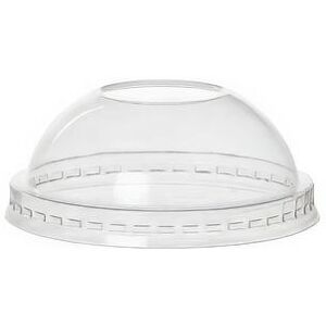 Eco Products EP-BSC4DLID World Art Dome Lid for 4 oz Food Containers - PLA, Clear, Fits 4-oz. Food Containers