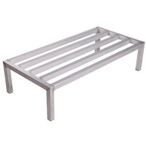 "Winholt ALSQ-5-820 60"" Stationary Dunnage Rack w/ 2000 lb Capacity, Aluminum"