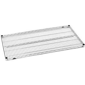 Metro 2148NS Super Erecta Stainless Steel Wire Shelf - 48""W x 21""D, Silver"