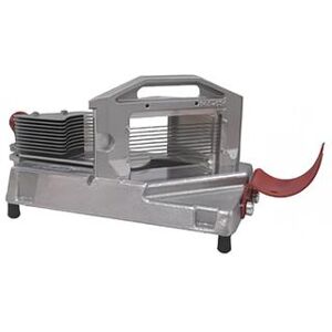 Prince Castle 943-C Tomato Saber Manual Slicer w/ (6) Blades & Hand Guard, Stainless Steel