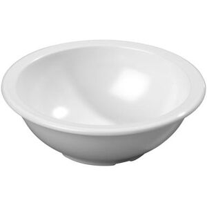 Carlisle KL10802 14 oz Round Melamine Nappie Bowl, White, 14-oz. Capacity