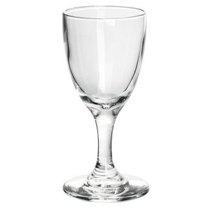 Libbey 3788 3 oz Embassy Sherry Glass - Safedge Rim & Foot Guarantee, Clear