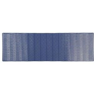 "Elite Global Solutions M20638RC-LAP Rectangular Melamine Display Tray - 20 7/8"" x 6 3/8"", Lapis, Blue"