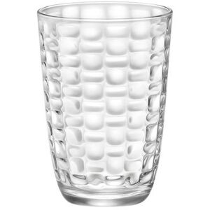 Steelite 49135Q524 13 1/4 oz Mat Long Drink Glass, Clear