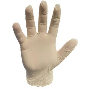 Strong 4703 Vinyl Exam Glove - Powder Free, Yellow, Medium