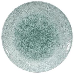 "Churchill RKJGEV111 11 1/4"" Round Studio Prints Plate - Ceramic, Jade Green"