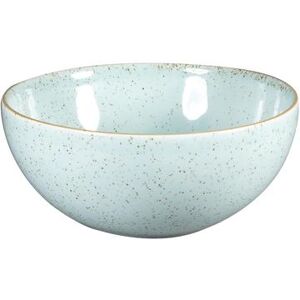 Churchill SDESNDBL1 37 4/5 oz Round Stonecast Noodle Bowl - Ceramic, Duck Egg Blue