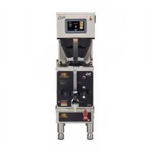 Curtis G4GEMSIF63A1000 Gemini Automatic Satellite Coffee Brewer w/ 1 1/2 gal Capacity & Dispenser, 120/220v, Silver