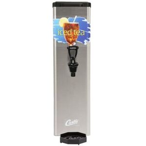 Curtis TCC1N 4 gal Narrow Iced Tea Concentrate Dispenser w/o Handles, Stainless Steel