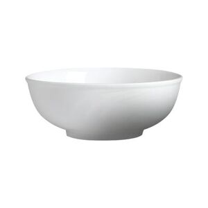 Cameo China 301-84 52 oz Round Bostonian Embossed Soup Bowl - Ceramic, White