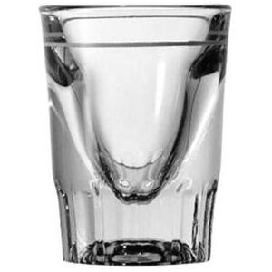 Anchor 5281/932U 1 1/2 oz Whiskey Shot Glass with 7/8 oz Cap Line, 4 Dozen, Clear