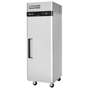 "Turbo Air M3F19-1-N 25"" 1 Section Reach In Freezer, (1) Solid Door, 115v, 18.7 cu. ft., 3 Wire Shelves, Silver"