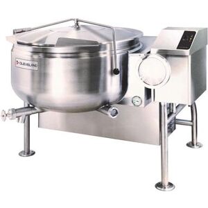 Cleveland KGL40TSH 40 gal Steam Kettle - Manual Tilt, Full Jacket, Natural Gas, Tilting, Stainless Steel, Gas Type: NG