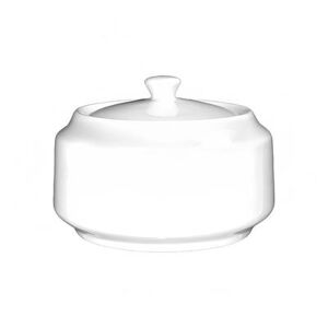 ITI DO-61 14 oz Dover Sugar Bowl - Porcelain, European White