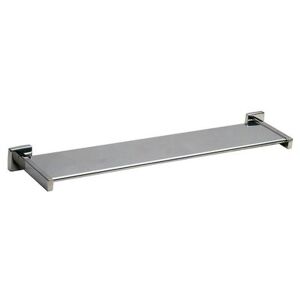 "Bobrick B-683X24 Surface Mounted Toiletry Shelf, Stainless Steel, 24"""