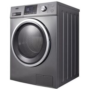 "Summit SPWD2203P 24""W Front Load Washer/Dryer Combo - Platinum, 115v, Silver"