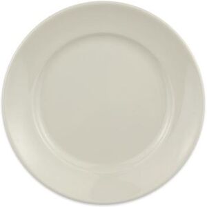 "Homer Laughlin HL12062100 6 1/4"" Round RE 21 Plate - China, Ivory, White"