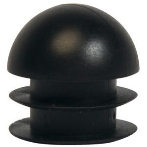 "CSL P135-4-24 1"" Round Replacement Foot Plug for Tray Stand, Black"