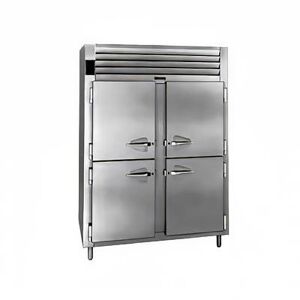 "Traulsen ALT232WUT-HHS 58"" 2 Section Reach In Freezer, (4) Solid Doors, 115v, Silver"