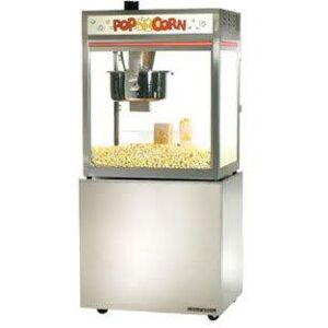 Gold Medal 2009SS Popcorn Popper Base, Stainless, Stainless Steel