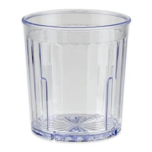 GET 8809-1-CL Spektrum 9 oz Clear Textured Plastic Tumbler