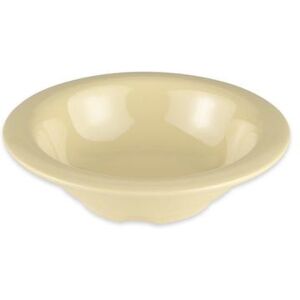 GET B-454-SQ 4 1/2 oz Round Melamine Dinner Bowl, Yellow