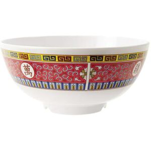 "GET M-807-L 7 1/4"" Round Soup Bowl w/ 1 qt Capacity, Melamine, White"