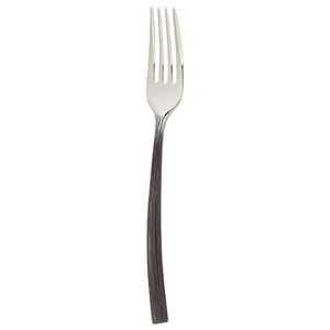 "Chef & Sommelier FL929 7 1/4"" Salad Fork with 18/10 Stainless Grade, Black Oak Pattern"