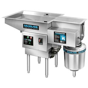 Salvajor 500-PSM Pot/Pan ScrapMaster, Scrapping, Pre-Flushing & Disposer, 5 HP, 460v/3ph, Stainless Steel