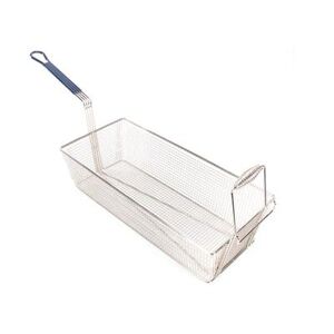 "Pitco A4514702 MEGAFRY Fryer Basket w/ Uncoated Handle & Front Hook, 23 1/4"" x 10"" x 5 3/4"""
