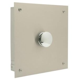 "Zurn Industries Z6199-BX12 AquaFlush Access Panel and Frame w/ 1 1/2"" Hole - 12"" x12"", Stainless Steel"