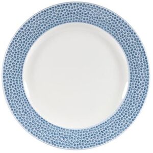 "Churchill OCISIP81 Isla 8 1/4"" Round Dinner Plate - China, Ocean Blue"