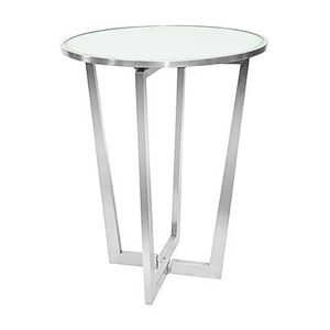 "Eastern Tabletop CT4400G 30"" Round Bar Height Table, Glass Top"