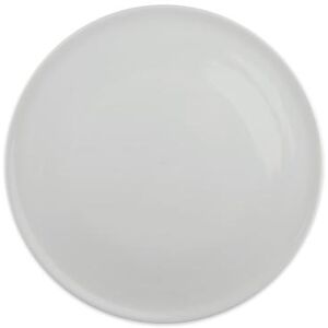 "Libbey 911194485 10-1/2"" dia. Round Chef's Selection Tray - Porcelain, Aluma White"