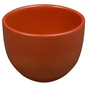 Libbey DRI-9-C 10-oz Round Driftstone Bouillon Bowl - Porcelain, Clay, Orange